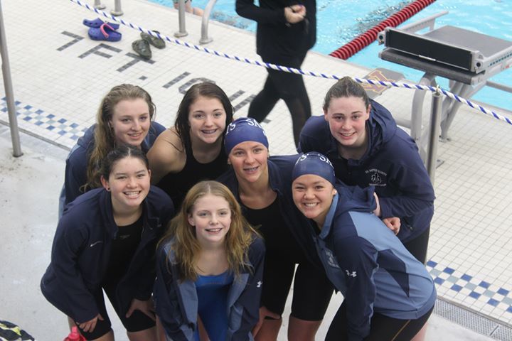 Saints relay team